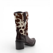 Stivaletto in cocco e cavallino - Modello 8695