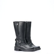 Stivaletto con cinturino in vitello ingrassato - Modello 3116