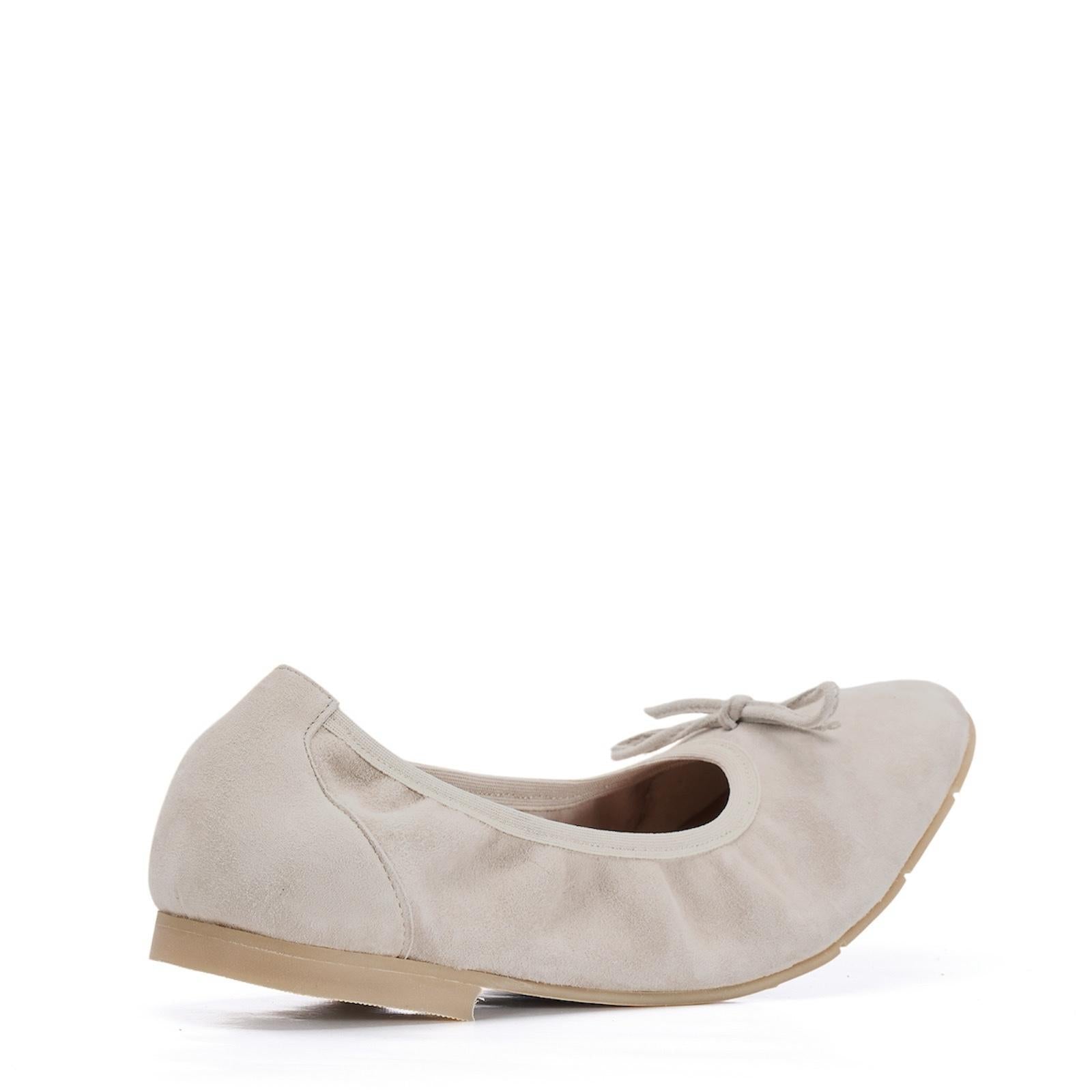Ballerina in camoscio - Modello HOP01