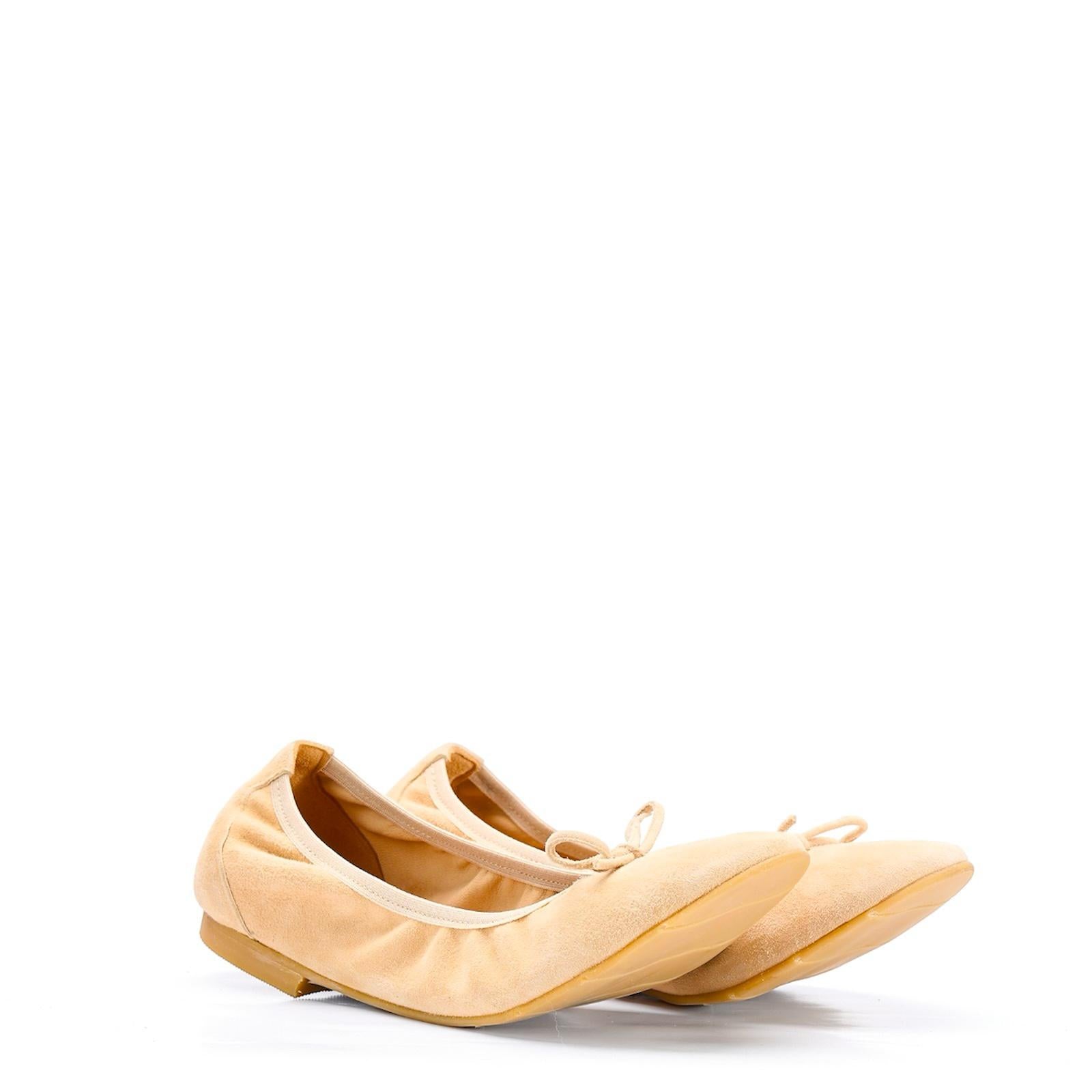 Ballerina in camoscio - Modello HOP01