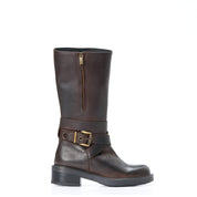 Stivaletto con cinturino in vitello ingrassato - Modello 3116