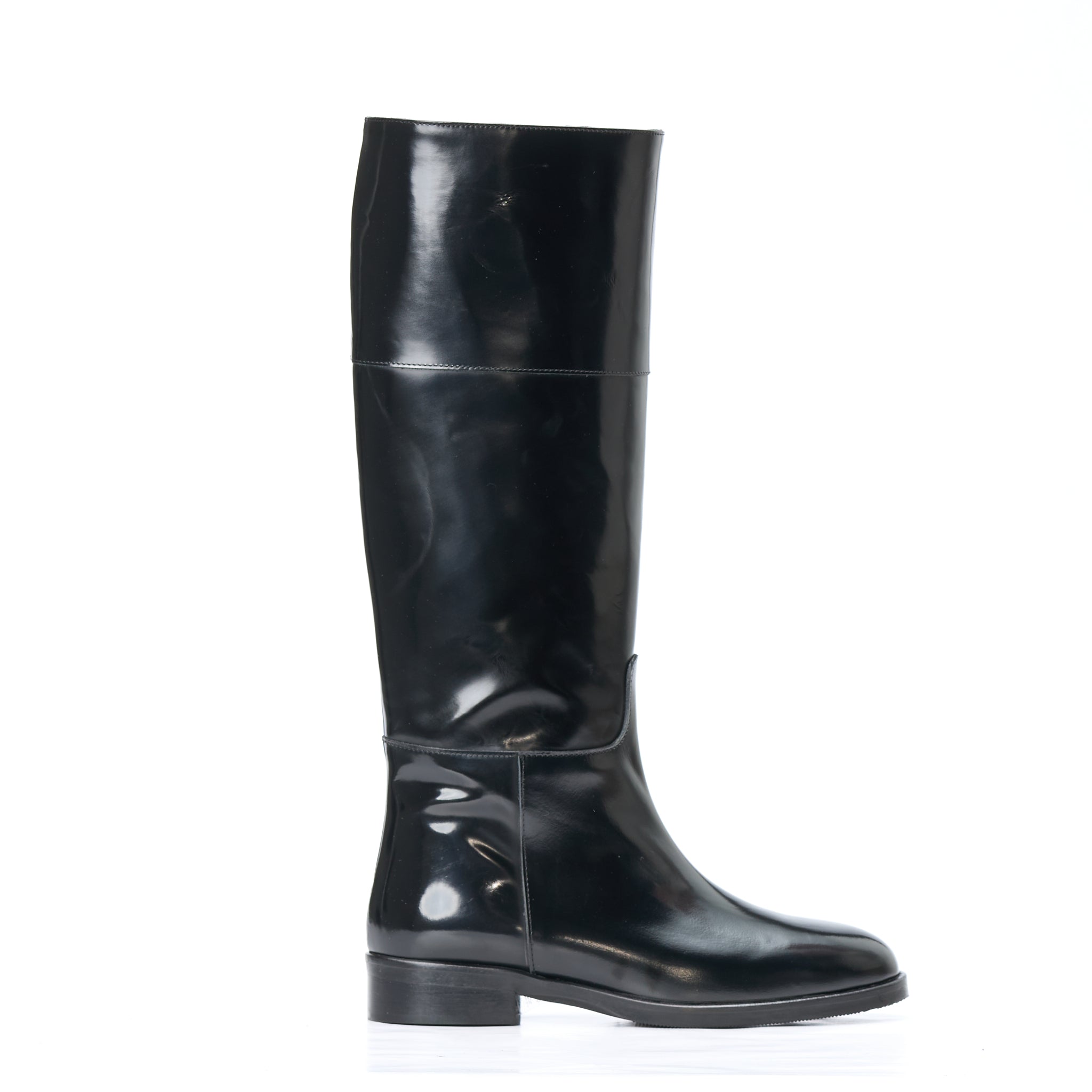 Stivale a tubo in vitello abrasivato - Modello 4710