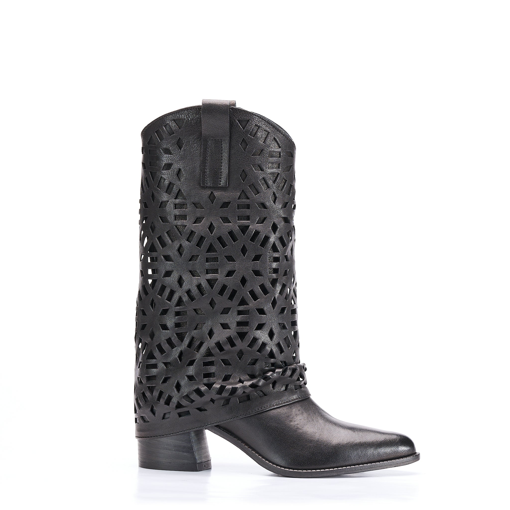 Stivaletto in pelle lavata - Modello 8698