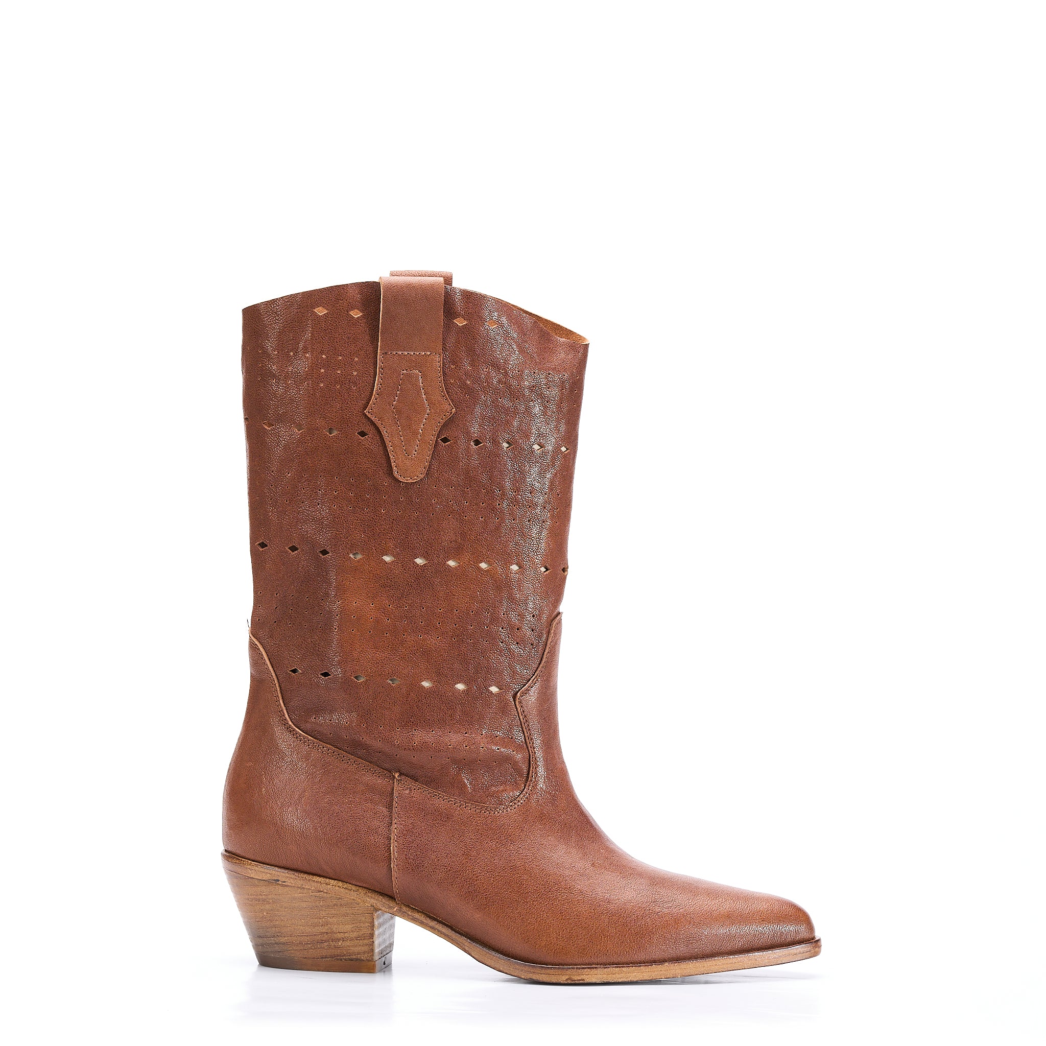 Stivaletto in pelle lavata - Modello DTF10