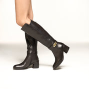 Stivale in vitello con cinturino - Modello 8274