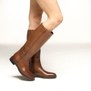 Stivale a tubo in vitello –  Modello 4713