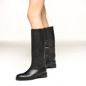 Stivale a tubo in vitello –  Modello 4713