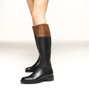 Stivale in vitello con balza - Modello 2060