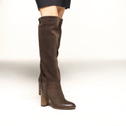 Stivale alto scamosciato  – Modello 8544