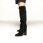 Stivale alto scamosciato  – Modello 8544