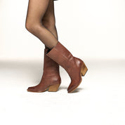 Stivaletto in vitello vintage - Modello 244