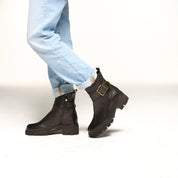 Stivaletto in vitello con cinturino - Modello 7021