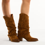 Stivaletto scamosciato - Modello 8698